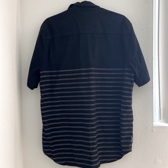 The Hundreds Short Sleeve Striped Button Down - Picture 5 of 5